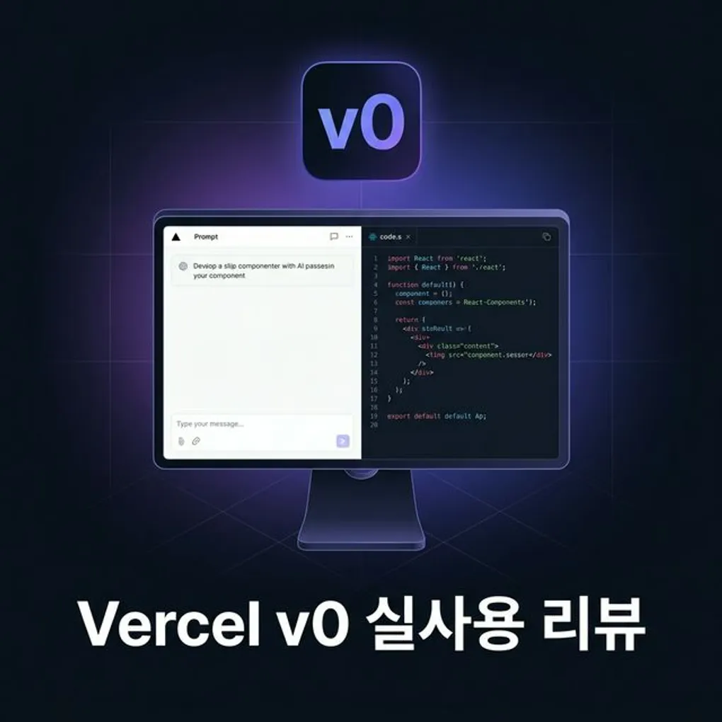 Vercel v0 솔직 리뷰: Team 플랜 $30 결제 전 반드시 알아야 할 장단점 (ft. Next.js)