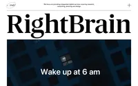 RightBrain(라이트브레인) 웹사이트 해부: WordPress + Slider Revolution으로 완성한 UX 에이전시의 자기표현