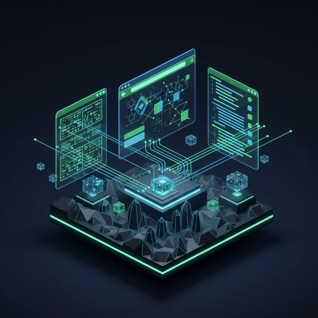 Devin AI 샌드박스 환경 — 터미널, 브라우저, 코드 에디터가 통합된 독립 가상 머신